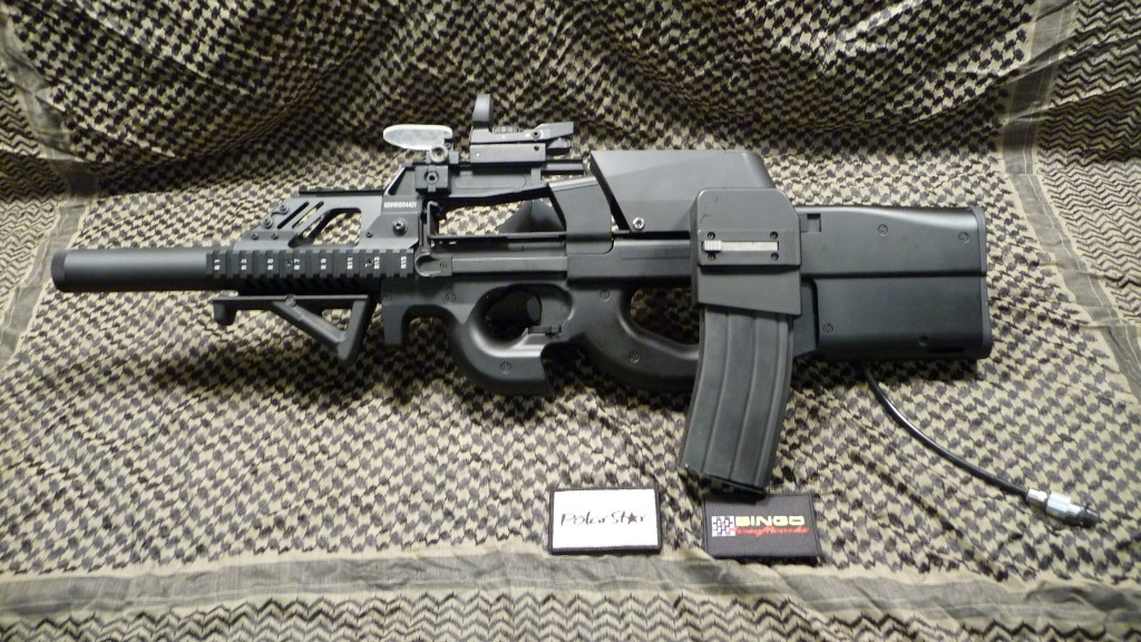 un p90 à bille